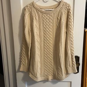 L.L. Bean Signature Fisherman’s Tunic Sweater